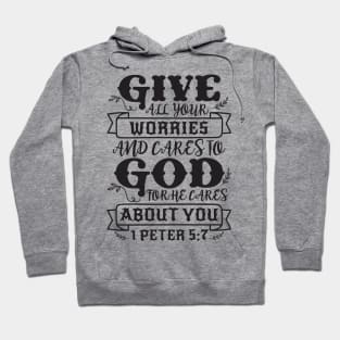 1 Peter 5:7 Hoodie